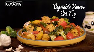 Healthy Vegetable Stir Fry Recipe  Paneer Veg Stir Fry  Weight Loss Recipes  Stir Fry Vegetables [upl. by Ymorej]