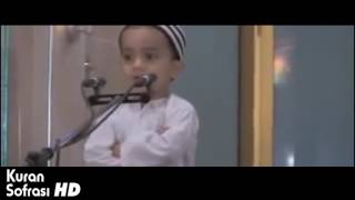 Surah Fatiha  3 year old kid reciting The Holy Quran beautiful voice [upl. by Krystalle149]