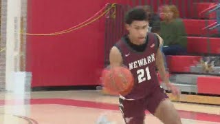 Newark Penfield boys basketball earn holiday tourney wins [upl. by Osnerol]