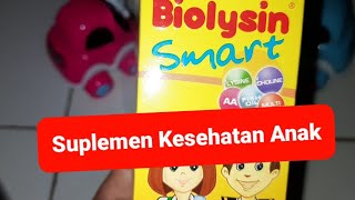 Biolysin Smart Suplemen Kesehatan Anak [upl. by Enyahc]