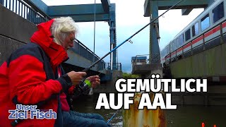 AKTION NORDSEE in der CITY Auf AAL im HUSUMER HAFEN  Unser Ziel ist Fisch mit Jörg Ovens [upl. by Aurita]