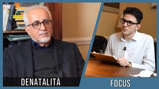 DENATALITÀ IN ITALIA  Il parere dello Psicologo Prof Lo Castro [upl. by Gregoire]