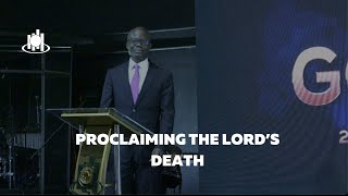 Rev Prince Nyarko quotProclaiming the Lords Deathquot [upl. by Melc]