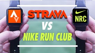 Strava vs Nike Run Club for the Apple Watch  Best Running App for the Apple Watch [upl. by Irvin]