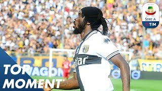 Great Gervinho Finish  Parma 20 Cagliari  Top Moment  Serie A [upl. by Mossberg]