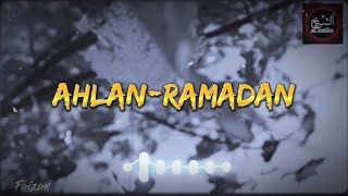 AhlanRamadan Nasheed  Slowed and Reverb Vocals only  nasheeds [upl. by Hsak]