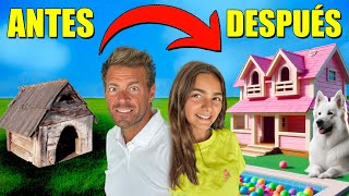 CONSTRUÍ UNA CASA DE ENSUEÑO PARA MI PERRO Itarte Vlogs [upl. by Lore]