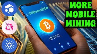 How to Mine Monero on Phones  Tablets with Altcoin Payouts Cardano UniSwap Etc [upl. by Arret]