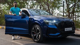 Audi RS Q8  Terrific Performance But Is It Better Than Urus  Faisal Khan [upl. by Melony]