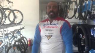 Massage after 100km bicycle ride at Giant Starkenn Pune India Part6 Shoulders and wrists [upl. by Lizette]