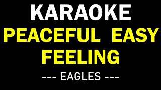 PEACEFUL EASY FEELING  EAGLES KARAOKE MUSIC BOX [upl. by Kwei]