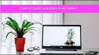 Attivare windows 10 prohome sblocco licenza Microsoft  Attivazione di Windows da riga di comando [upl. by Basir653]