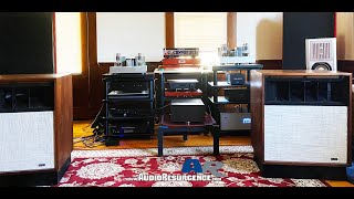 Audio Resurgence Music Room Tour  Audiophile System With Altec Lansing Valencia Speakers [upl. by Renata]