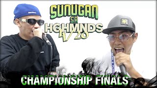 Sunugan Sa Highminds  NAZii vs Gnarly Man Championship Finals [upl. by Nawj253]