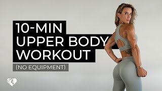 10MIN UPPER BODY WORKOUT  by Senada Greca [upl. by Yerbua]