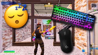 SteelSeries Apex Pro TKL ASMR 😴 Tilted Zone Wars Gameplay 🏆 Satisfying Keyboard Fortnite 240 FPS 4K [upl. by Kuster4]