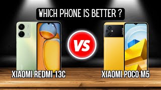 Redmi 13C vs Poco M5  Who Wins [upl. by Airalav599]