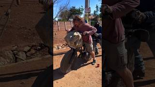 Man Crafts Entire Bicycle from Clay shortsvideo [upl. by Nanreh]