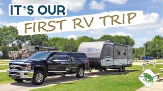 First RV Trip  RV Newbies  Foley Alabama [upl. by Elyc]