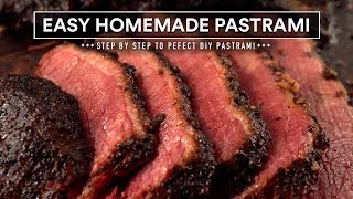 EASY Homemade PASTRAMI Step by Step to Perfect DIY Pastrami [upl. by Mariette366]