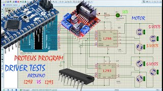 How to control motor with Arduino  l298n motor driver  l293d motor driver [upl. by Ytiak606]