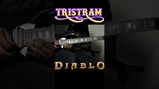 Diablo Tristram metal theme  oboe solo on guitar [upl. by Aloise]