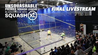 Finals Day Livestream  UNSQUASHABLE Premier Squash League in association with SQUASHXL [upl. by Stich488]