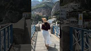 Exploring Amalfi coast italy 🇮🇹🏝️ youtubeshorts shortvideo neehariaz [upl. by Honeyman]