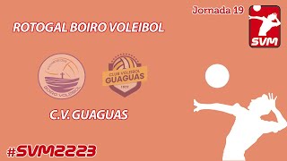 Rotogal Boiro Voleibol  CV Guaguas [upl. by Dnallor730]