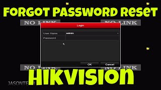 How To Reset Your PASSWORD on Hikvision NVR DVR Recorder [upl. by Romeu483]