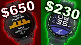 Coros Pace 3 vs Garmin Forerunner 945 LTE WHY Pay MORE [upl. by Cyrilla]