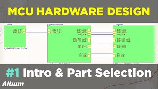 MicrocontrollerBased Hardware Design With Altium Designer  1 Introduction and Part Selection [upl. by Nerol]