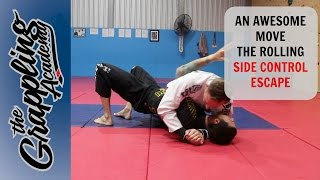 An AWESOME MOVE  The Rolling Side Control Escape [upl. by Kaya]