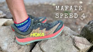 Hoka Mafate Speed 4 Full Review [upl. by Ynehteb]