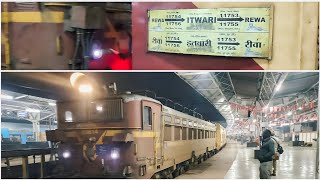 11755  Itwari Rewa Express Via Chhindwara Seoni  Jabalpur to Maihar  Short Journey vlog [upl. by Eloccin]