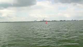 Anfahrt auf den Ostsee Hafen Wismar vorbei an den Inseln Poel und Walfisch Segeln auf der Ostsee [upl. by Chappell]