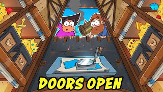 When my ENEMY LEFT ALL THEIR DOORS OPEN in Rust [upl. by Bisset]