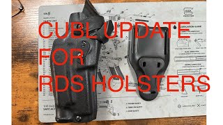 Update on the Safariland CUBL for RDS Holsters [upl. by Heurlin]