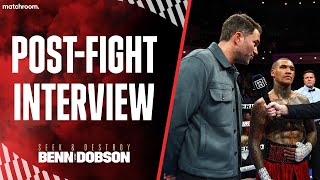 quotEubank Is A Pyquot Conor Benn amp Eddie Hearn Talk After Win Vs Dobson [upl. by Glogau]