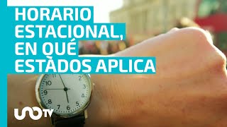 ¿Cuál es la fecha para ajustar el reloj y en qué estados aplica el cambio de horario [upl. by Swirsky]