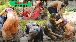 Desi Holi Bihar  Kichar Holi  Dirty Holi  Dirty Holi  Village Holi  Bihar Holi [upl. by Niemad]