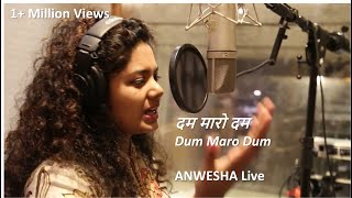 Dum Maro Dum दम मारो दम  Hare Rama Hare Krishna  ANWESHA Live Concert  Full HD Video [upl. by Jessabell]