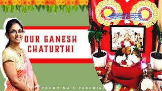 VLOG Ganesh Chaturthi Celebrations at Home [upl. by Mady]