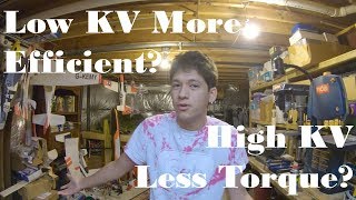 Does Brushless Motor KV Matter [upl. by Sanbo]