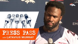 Latavius Murray I need to take advantage of increased opportunity [upl. by Oirogerg186]