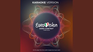 Halo Eurovision 2022  Austria  Karaoke Version [upl. by Arocahs]