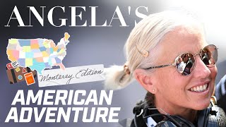 Angela Cullen takes on Laguna Secas worldfamous Corkscrew  Angelas American Adventure  INDYCAR [upl. by Annaert]