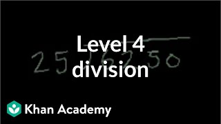 Level 4 division  Multiplication and division  Arithmetic  Khan Academy [upl. by Keviv459]