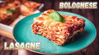 LASAGNE BOLOGNESE  Najlepsza jaką zrobisz [upl. by Nnaer]