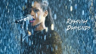 Rihanna  Diamonds Acoustic Live [upl. by Ilene339]